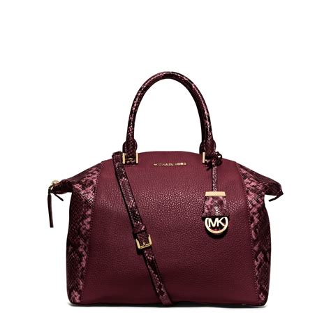 michael kors large riley satchel reviews|extra large leather satchel.